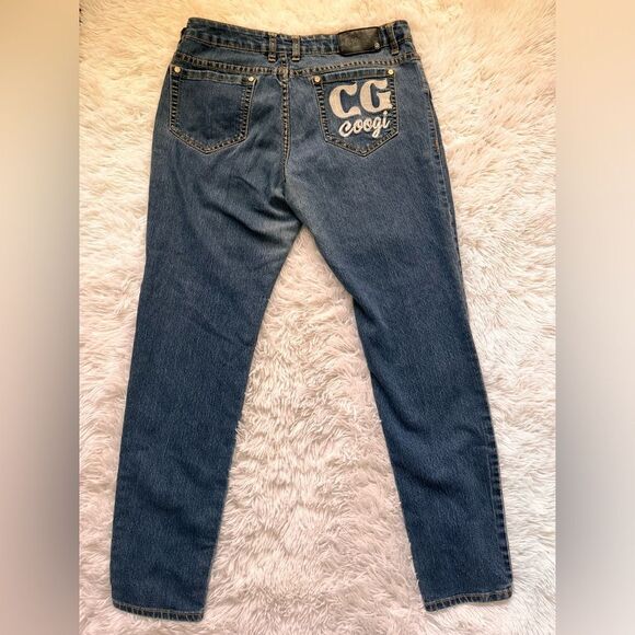 COOGI Jeans Y2K 2000s straight leg denim size 13/14 - Picture 8 of 8